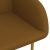 Krzesła stołowe, 2 szt., brązowe, obite aksamitem