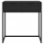 Stolik konsolowy, czarny, 72x35x75 cm, stalowy