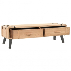 Szafka pod TV, 110x33x35 cm, drewno jodłowe