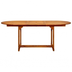 Stół ogrodowy, 200x100x74 cm, lite drewno akacjowe