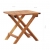 Składany stolik ogrodowy, 40x40x40 cm, lite drewno akacjowe