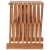 Składany stołek, 40x32x45 cm, lite drewno tekowe