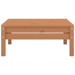 Stołek ogrodowy, miodowy brąz, lite drewno sosnowe