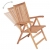 Rozkładane krzesła ogrodowe, 6 szt., lite drewno tekowe