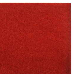 Czerwony dywan 1 x 20 m Extra gęsty 400 g/m2