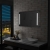 Ścienne lustro łazienkowe z LED, 100 x 60 cm