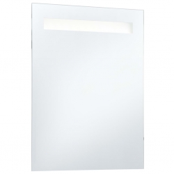 Ścienne lustro łazienkowe z LED, 60 x 80 cm