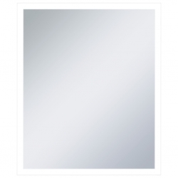 Ścienne lustro łazienkowe z LED, 50 x 60 cm