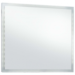 Ścienne lustro łazienkowe z LED, 80 x 60 cm