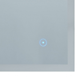 Lustro łazienkowe z LED i czujnikiem dotykowym, 100x60 cm