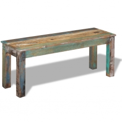 Ławka z drewna odzyskanego, 110x35x45 cm