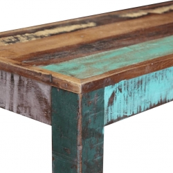 Ławka z drewna odzyskanego, 110x35x45 cm