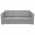 3 osobowa sofa tapicerowana jasnoszara