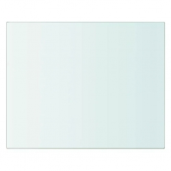 Szklany, bezbarwny panel, 20x25 cm