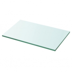 Szklany, bezbarwny panel, 30x15 cm