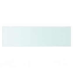 Półka szklany, bezbarwny panel, 70x20 cm