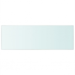 Półka szklana, bezbarwny panel, 70x25 cm