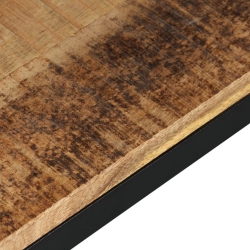 Ławka z drewna mango, 110x35x45 cm