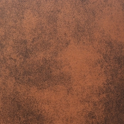 Sofa 3-osobowa ze sztucznej skóry zamszowej, brązowa