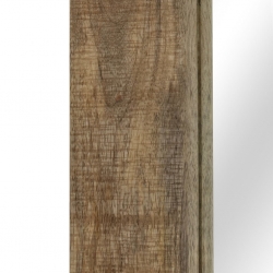 Lustro z ramą z litego drewna mango, 50 x 80 cm