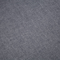 Sofa 2-osobowa tapicerowana materiałem, ciemnoszara
