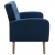 3-osobowa sofa tapicerowana, niebieska