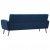 3-osobowa sofa tapicerowana, niebieska