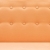 Sofa z leżanką, obita tkaniną, 171,5x138x81,5 cm, pomarańczowa