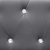 Sofa Chesterfield, 3-os., obita aksamitem, 199x75x72 cm, szara