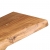 Półki ścienne, 2 szt., 60 x 20 x 16 cm, lite drewno akacjowe