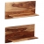 Półki ścienne, 2 szt., 58 x 26 x 20 cm, lite drewno sheesham