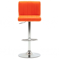 Hokery, 2 szt., pomarańczowe, sztuczna skóra