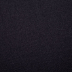 3-osobowa sofa tapicerowana tkaniną, czarna