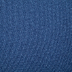 2-osobowa sofa tapicerowana tkaniną, niebieska