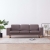 3-osobowa sofa tapicerowana tkaniną, taupe