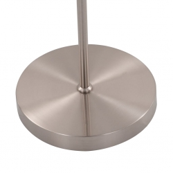 Lampa stojąca, 16 W, srebrna, 180 cm