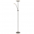 Lampa stojąca, 16 W, srebrna, 180 cm