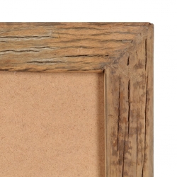 Ramki na zdjęcia, 2 szt., 90x70 cm, drewno z odzysku i szkło
