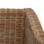 2-osobowa sofa z poduszkami, naturalny rattan