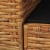 2-osobowa sofa z poduszkami, brązowa, naturalny rattan