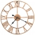 Zegar ścienny, metal, 40 cm, złoty