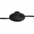 Lampa podłogowa na trójnogu, czarna, lite drewno mango, 171 cm