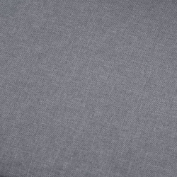 5-osobowa sofa, jasnoszara, tapicerowana tkaniną