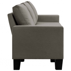 5-osobowa sofa, taupe, tapicerowana tkaniną