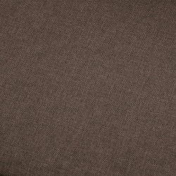 3-osobowa sofa, brązowa, tapicerowana tkaniną