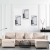 4-osobowa sofa rozkładana, tkanina, kolor kremowy