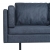 Sofa narożna, szara, sztuczna skóra zamszowa