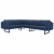 Sofa narożna, niebieska, tapicerowana tkaniną