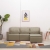 3-osobowa, rozkładana sofa modułowa, cappuccino, sztuczna skóra