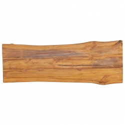 Ławka ogrodowa, 120 cm, lite drewno tekowe